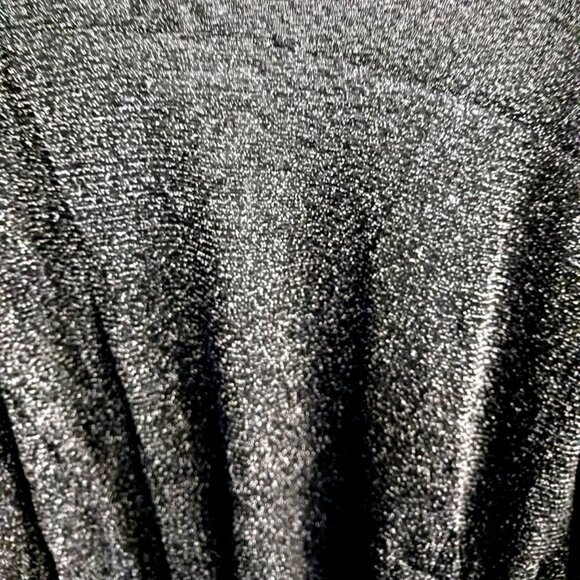 Men's Black Glitter Club Long Sleeve Shirt Size 4X Large New with Tags - Picture 6 of 7